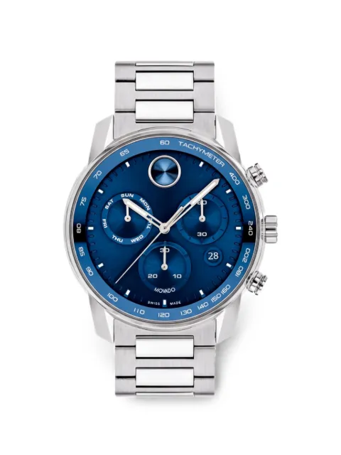 Movado Bold Verso 44mm watch Blue 3600865