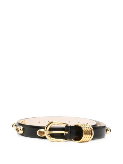 Déhanche Hollyhock Stone stud-embellished belt Black HOLLYSTBLACKTIG
