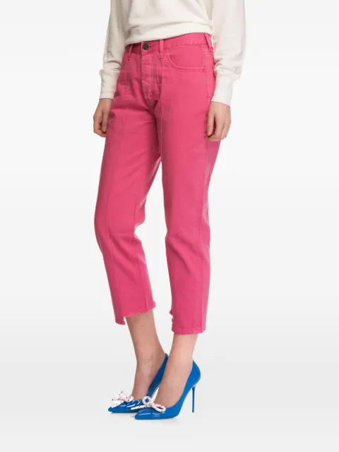 One Teaspoon Truckers raw-cut jeans Pink 20894