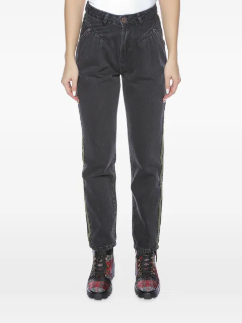 One Teaspoon Stwalker side-stripe jeans Black 23666