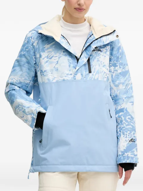 Rip Curl Anti-Series abstract-print ski jacket Blue 00HWOU