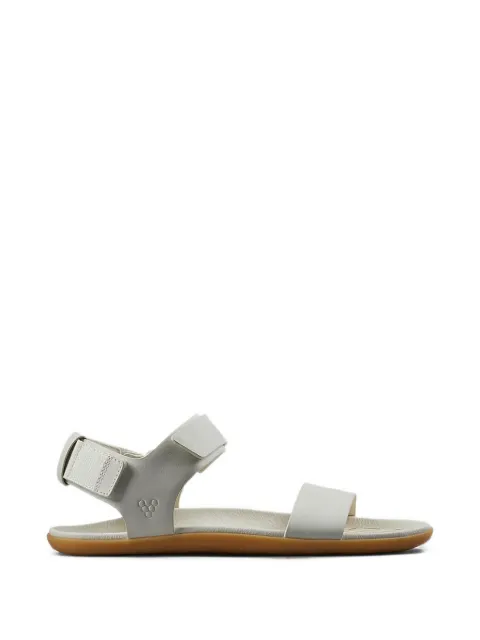 Vivobarefoot touch-strap leather sandals Grey 209566
