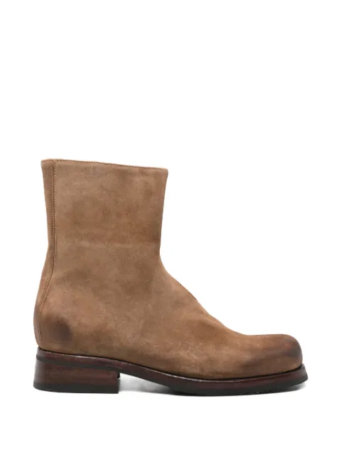 ERALDO side-zip boots Brown AURISU