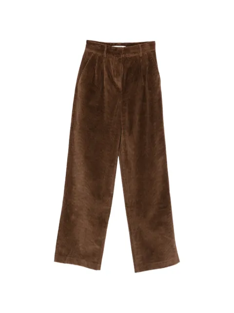 Aya Muse Aven corduroy trousers Brown AMPF2638