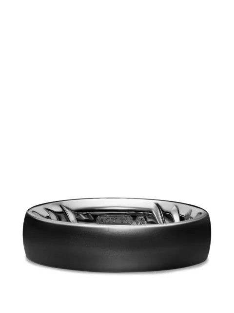 David Yurman Streamline® band ring Black R35407MBB