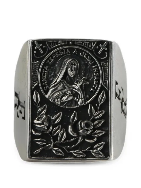 Enfants Riches Déprimés engraved signet rings Silver 120292