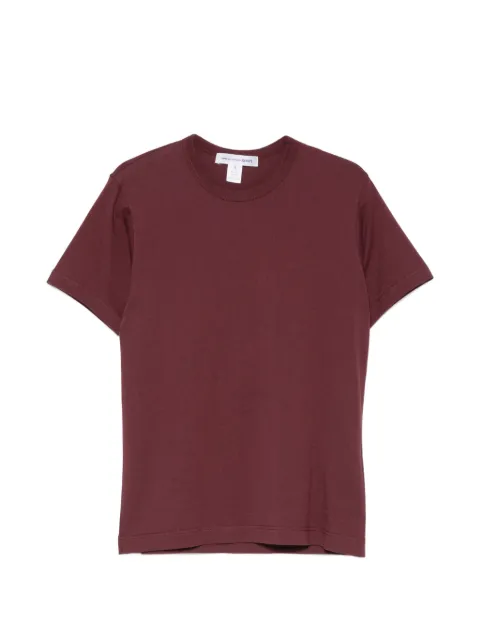 Comme Des Garçons Shirt crew-neck cotton T-shirt Red FQT002