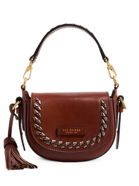 The Bridge Pearl District Holiday Edition leather shoulder bag Brown 04131601
