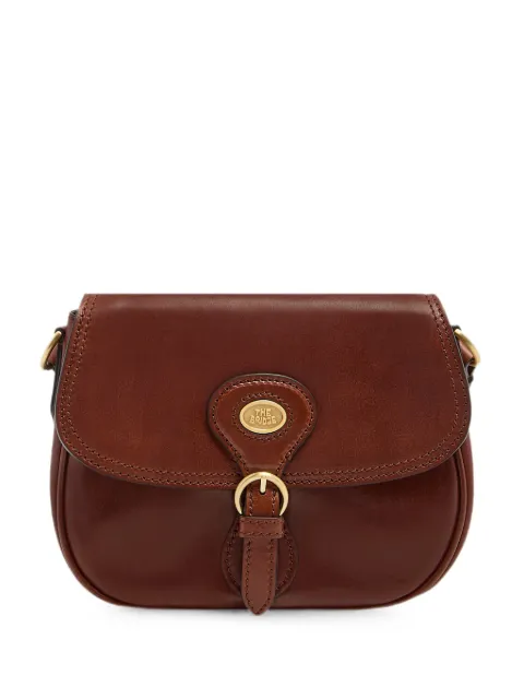 The Bridge buckle-fastening leather cross body bag Brown 04531501