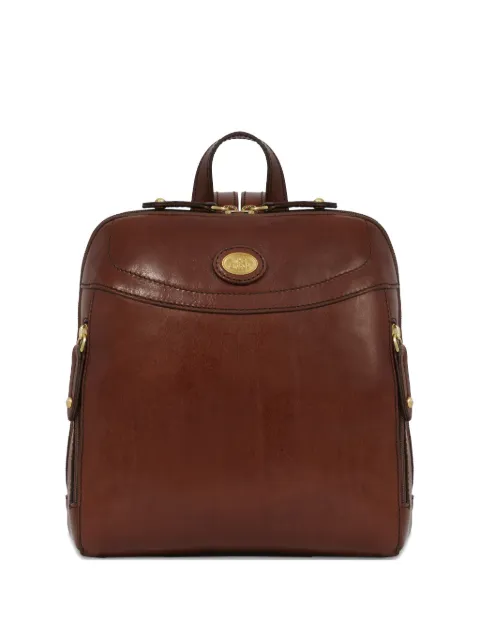 The Bridge leather zip-fastening backpack Brown 0442110114