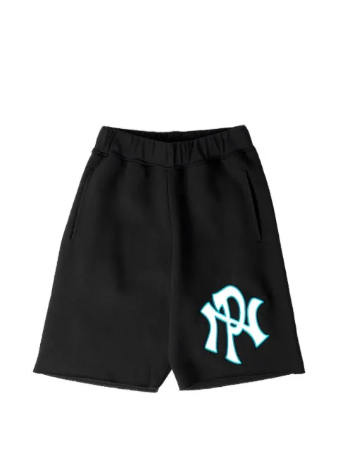 NO PROBLEMO embroidered shorts Black NP3005805