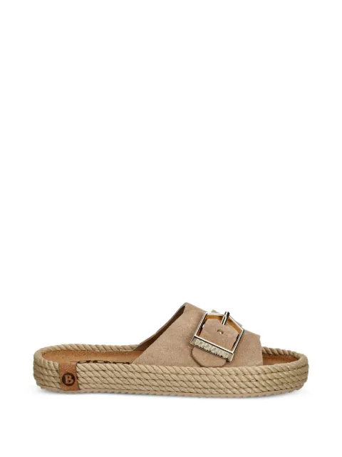 BOHONOMAD buckle-fastening rope-sole sandals Neutrals COR12