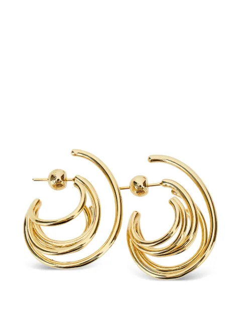 Panconesi multi-hoop earrings Gold S26EA027PBRASSGOLD