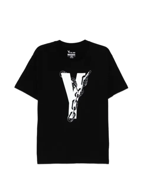Y's Y's for men x Masses graphic-printed T-shirt Black MKT73990