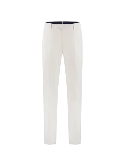 PT Torino pressed-crease tailored trousers White ATMAZA0CL1PU43N010