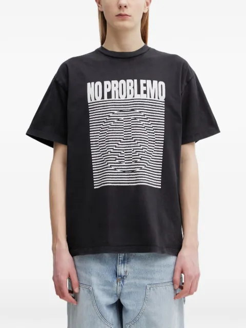 NO PROBLEMO CND Wave regular fit T-shirt Black NP6000405