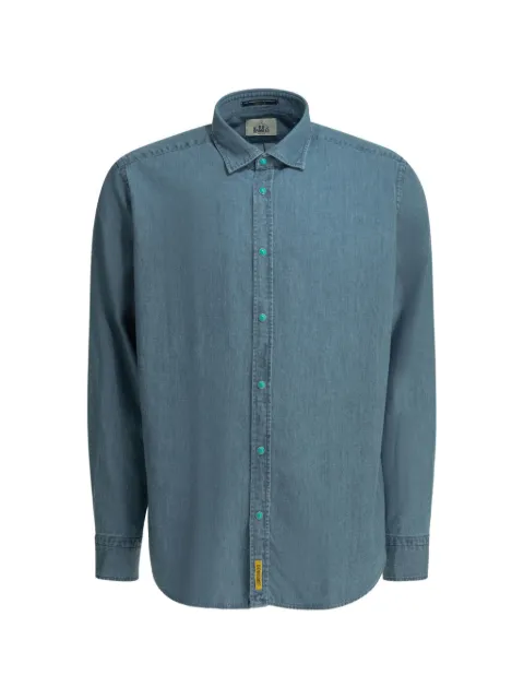 B.D. Baggies Kim contrast-button denim shirt Blue KIMDEN2606