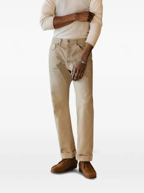 Imogene + Willie Lewis desert selvage five-pockets jeans Neutrals LEWISDESERTSLVG14OZ