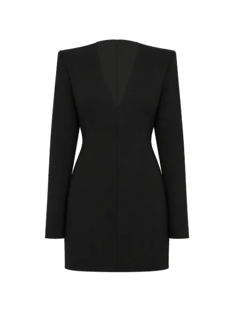 WARDROBE.NYC V-neck mini dress Black W5110R18WE