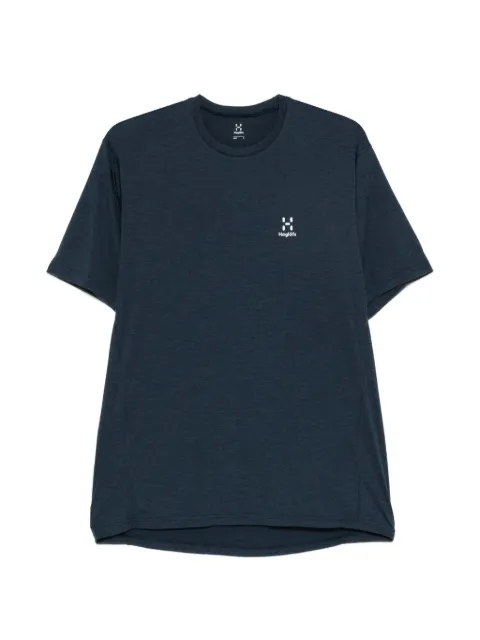 Haglöfs logo-print short-sleeve T-shirt Blue 606594