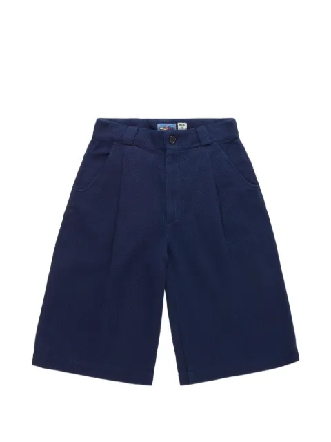 Blue Blue Sashiko wide-leg shorts Blue 1018908