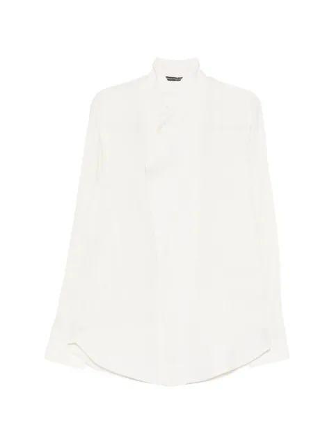 Julius coverd neck shirt Neutrals 947SHM5OW