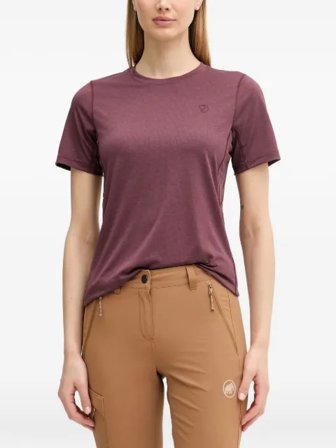Fjällräven Day Hike SS logo-embroidered T-shirt Purple F84106