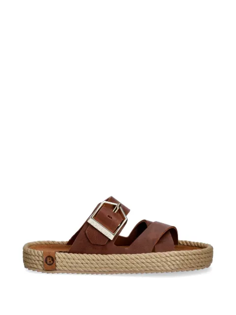 BOHONOMAD buckle-fastening rope-trimmed espadrilles Brown SEV12