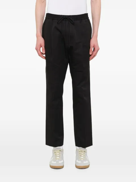 Juun.J drawstring elasticated trousers Black JC7821P715