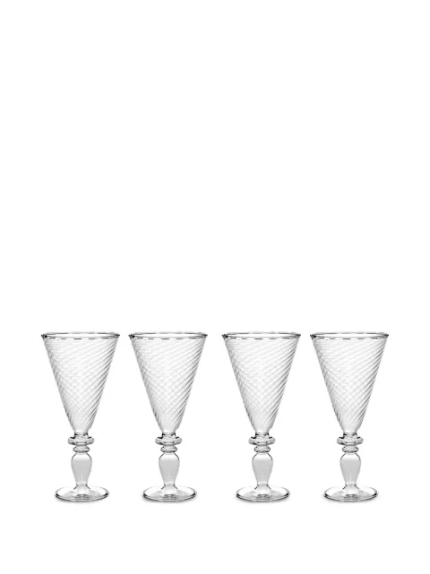 Serax x Waww La Table Nabucho 11 glasses (set of four) White B4326011050