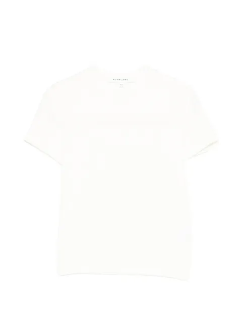 SLVRLAKE crew-neck T-shirt White TFIT103PNATW