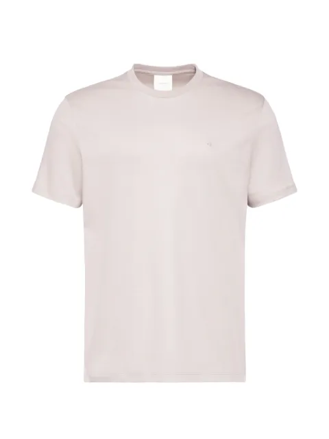 Calvin Klein logo-embroidered T-shirt Neutrals LV04LB275GPDJ