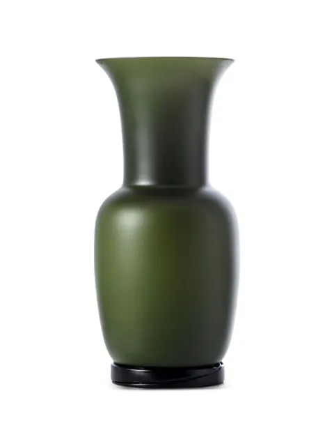Venini Opalino frosted-glass vase Green 70638SA