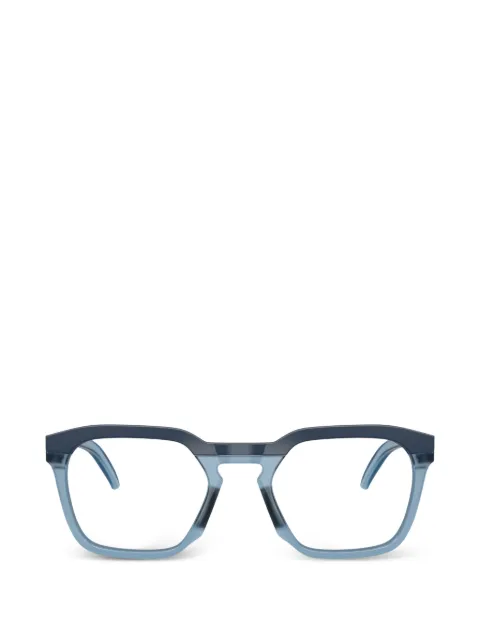 Oakley HSTN SQ geometric-frame glasses Blue OX8208