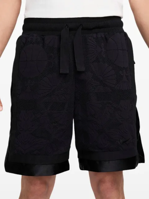 Nike DNA Dri-FIT mesh-panelled shorts Black FN2856