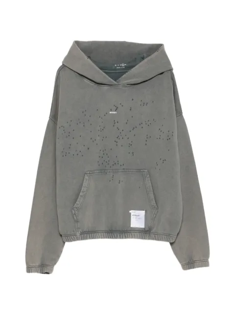 Satisfy distressed hoodie Grey 1109701A02