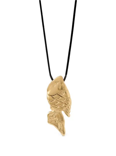 YSSO Pisces Cord Fish necklace Gold 2NPISG