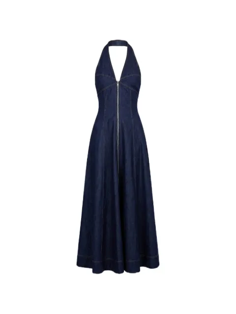 Nicholas Elsa dress - indigo Blue S26D2917C