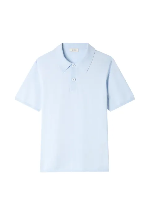 SANDRO short-sleeve polo shirt Blue SHPTR00382