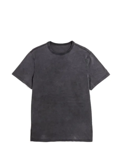 CIARAN washed-effect wave-print T-shirt Black C05J03016
