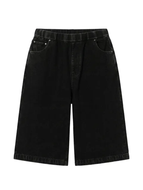 ENTIRE STUDIOS Spar wide-leg denim shorts Black ESSS26SH06012