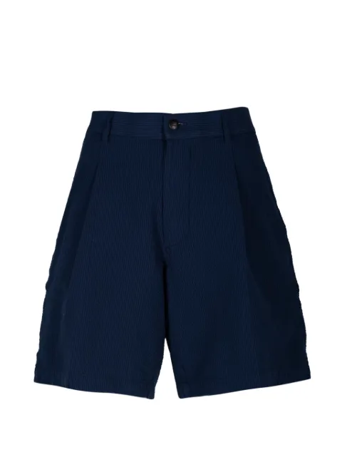 Doppiaa belt-loops shorts Blue AAMBALAAB5501