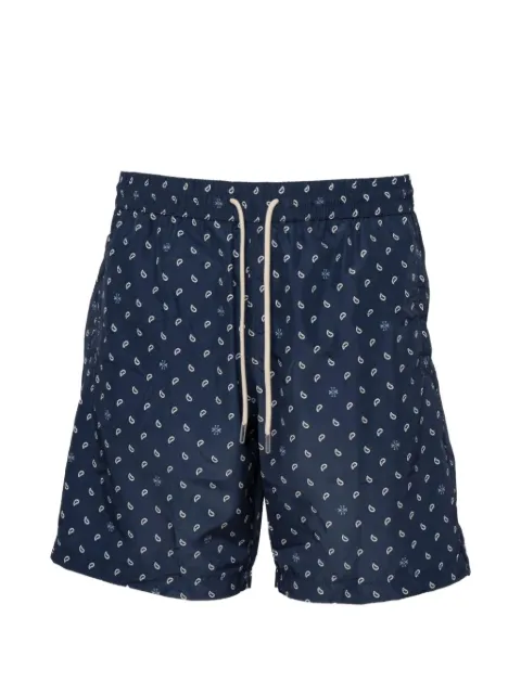 Jacob Cohën paisley drawstring swim shorts Blue JURYR004013T906ARW