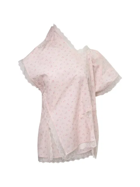 pushBUTTON asymmetric star blouse Pink PB2620215W00215WPKPT