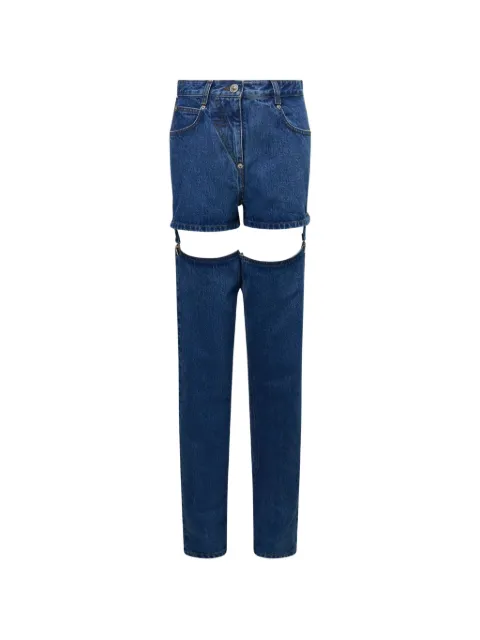 pushBUTTON detachable garter jeans Blue PB2620007W00007WBL