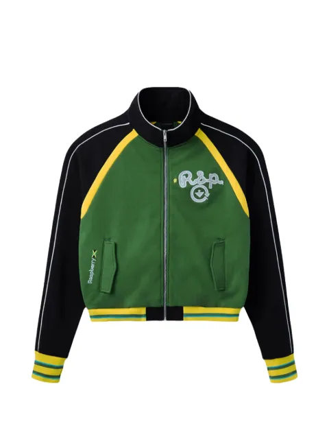 GV Gallery Raspberry Hills Jamaica Berry logo-patch jacket Green GV017