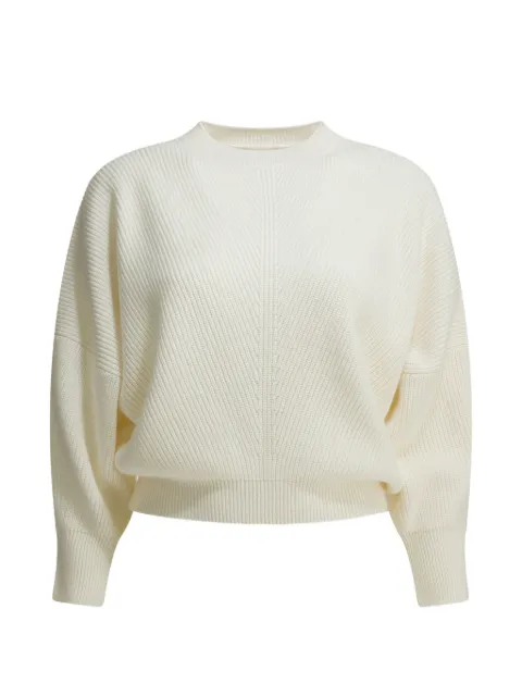 SA SU PHI ribbed-knit cashmere sweater Neutrals S26624WS0100