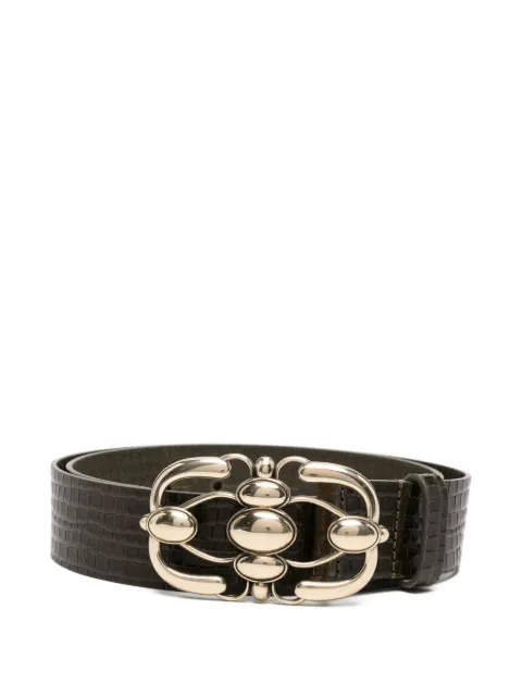 ISABEL MARANT croc-effect belt Green CE441BFAD2A04A