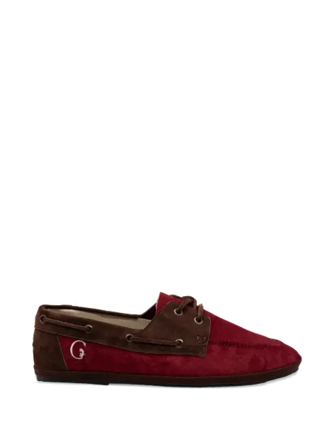 Gondolina Sartia suede boat shoes Red GBRCU