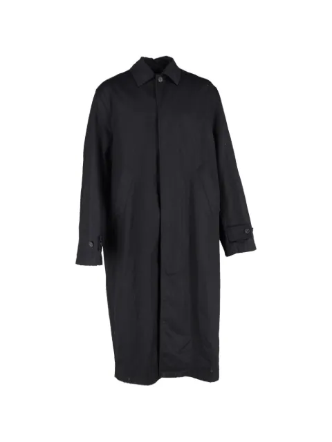 Balenciaga Pre-Owned 2023 single-breasted coat Black BAPUGBCL728228M